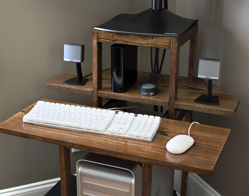 DIY Corner Computer Desk Plans